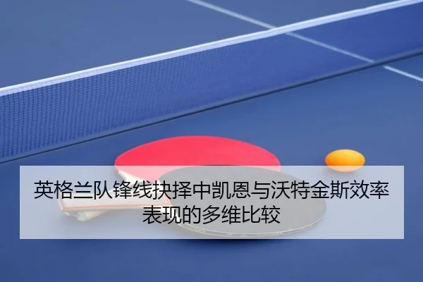 英格兰队锋线抉择中凯恩与沃特金斯效率表现的多维比较
